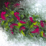 Secret scarabee 90 x 90 x 4 cm (sold)